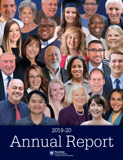 Bellisario College Annual Report Cover