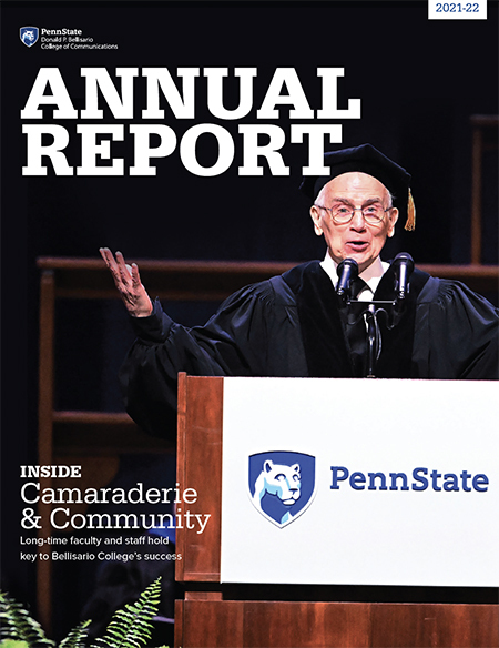 Bellisario College Annual Report Cover