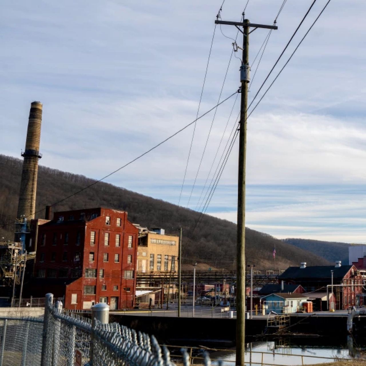 Tyrone Pa. skyline