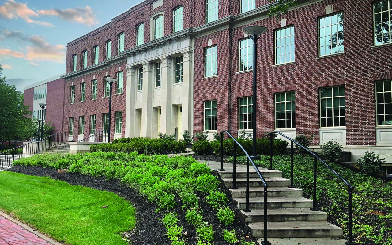 Front view of Willard Building.