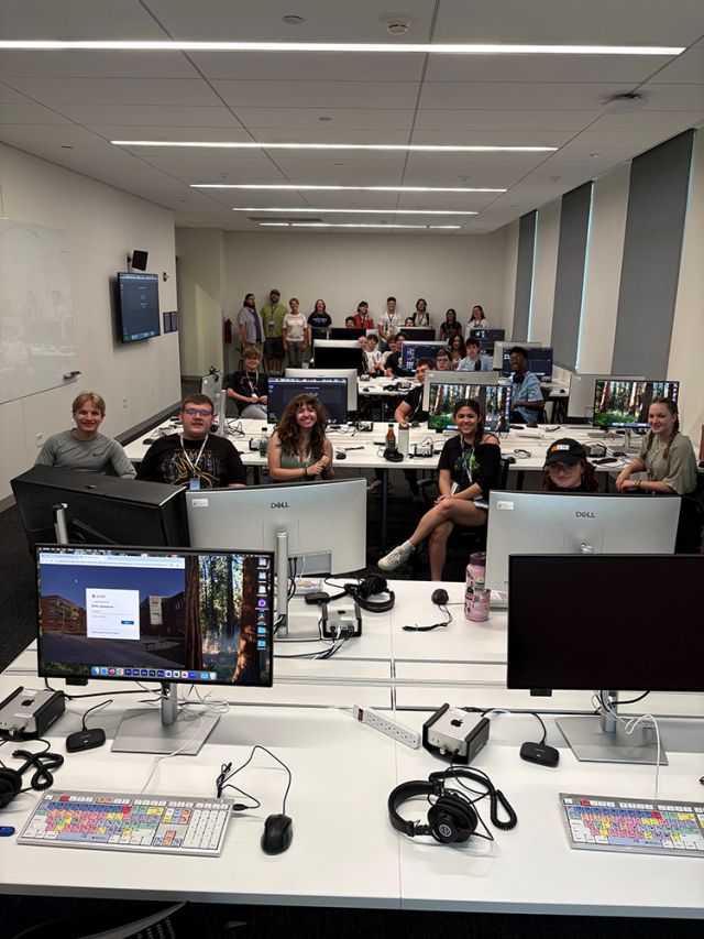 Group shot in class.