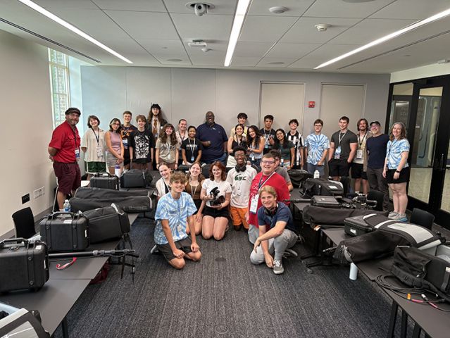 Film camp group photo
