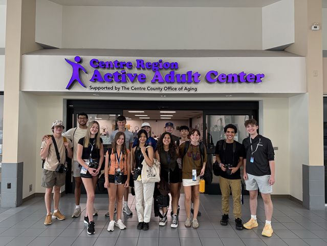 Visual camp group shot
