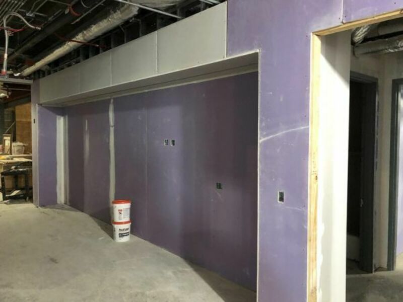 Bellisario Media Center construction photo