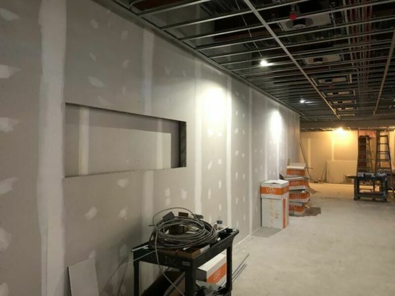 Bellisario Media Center construction photo