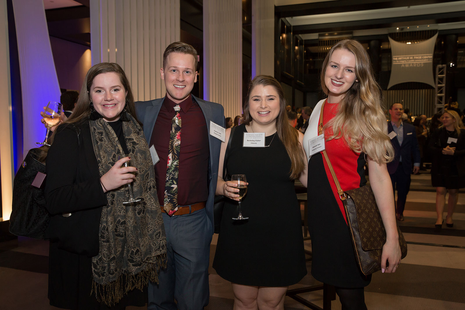 The College of Charleston was once again well represented at the Page Center Awards.