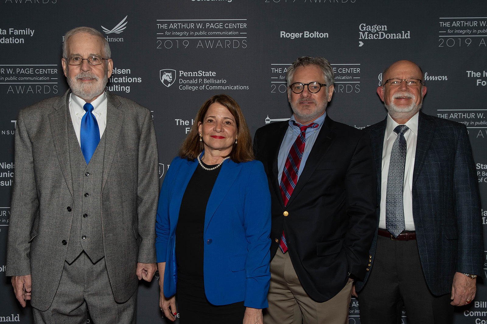 (Left to Right) Don Wright, Shelley Spector, Barry Spector and Tom Martin