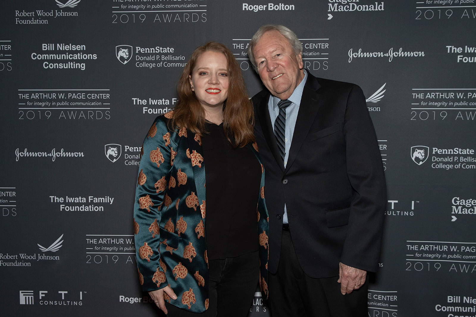 Jordan Nielsen with her father Bill Nielsen