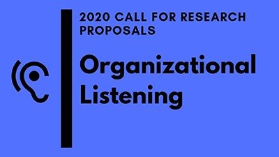 2020 Call for Proposals