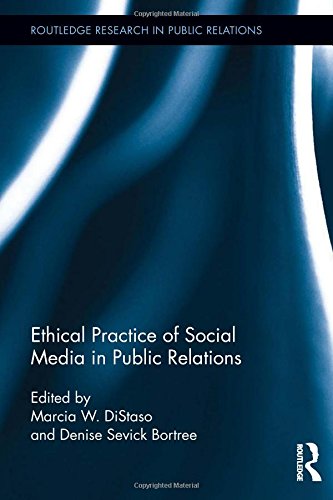 Ethical Practicd of Social Media in Public Relations Book Cover